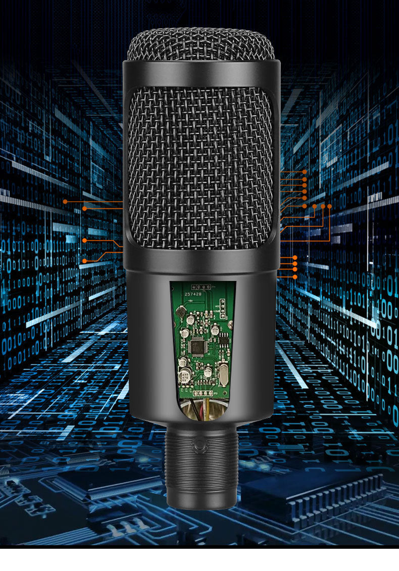 High Sampling Rate USB Condenser Microphone