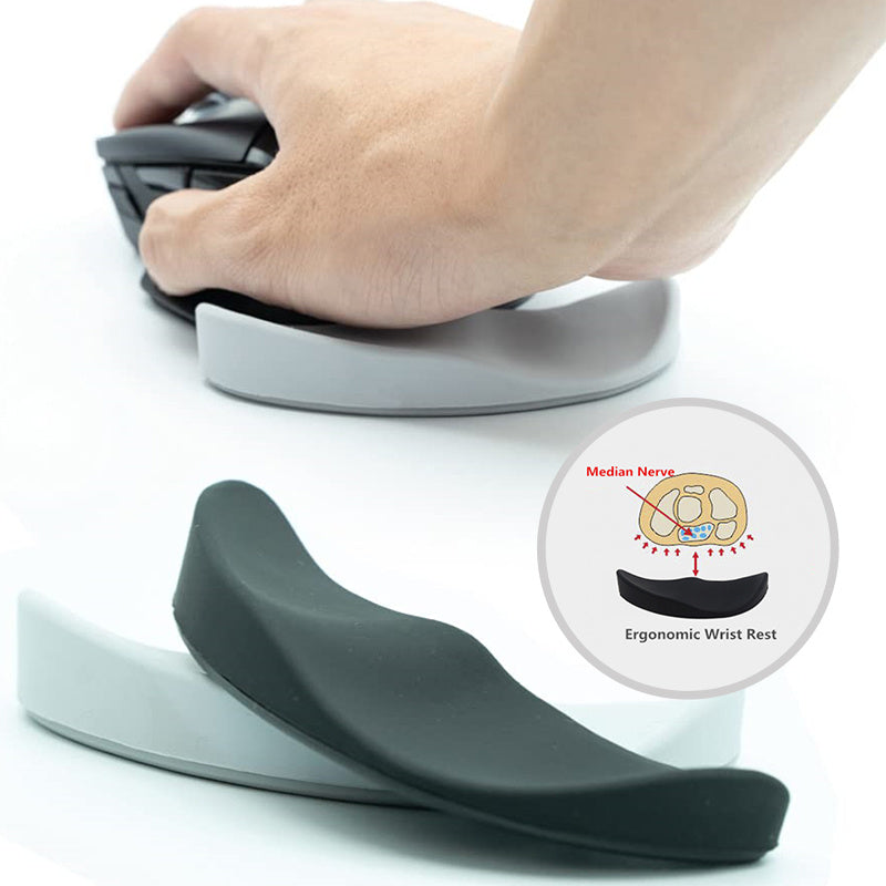 Ergonomic Mouse Wrist Rest Mouse Pads Silicon Gel Non-Slip