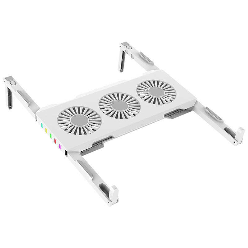 Portable Slim Smart Laptop Cooling Pad USB 3 Fans