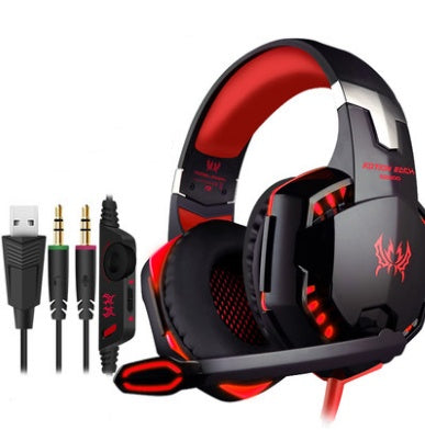 Wired Gaming Headset Headphones Surround Sound