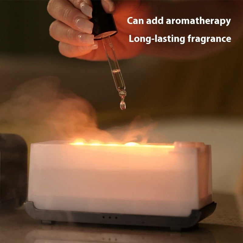 Usb Aromatherapy Machine Spray Air Flame Humidifier Diffuser